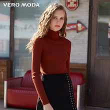 Load image into Gallery viewer, Vero Moda  Fall 100% Wool Slim Fit Minimalist Knitted Base turtleneck Knitted Sweater women | 318324522